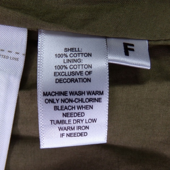 LOFT Olive Green A-line Skirt Black Panel size 2 - Picture 5 of 6